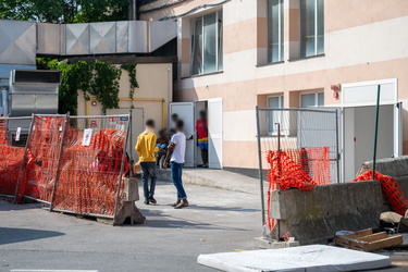 Genova, San Benigno - centro temporaneo migranti