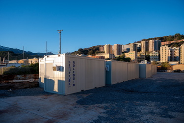 Genova Voltri - ex cantieri Costaguta - centro per migranti