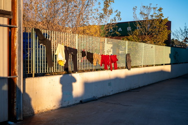 Genova Voltri - ex cantieri Costaguta - centro per migranti