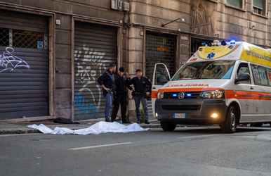 Genova, via Polleri - omicidio in strada