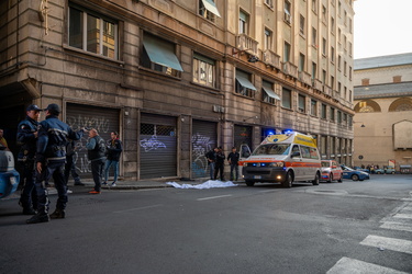 Genova, via Polleri - omicidio in strada