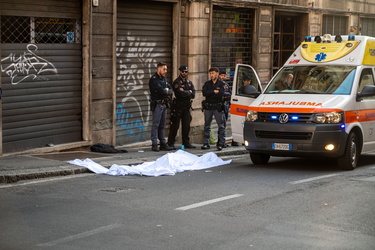 Genova, via Polleri - omicidio in strada