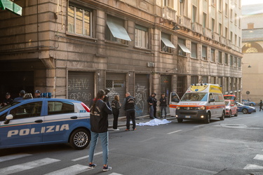 Genova, via Polleri - omicidio in strada
