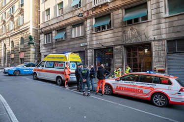 Genova, via Polleri - omicidio in strada