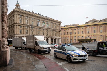 Genova, primo giorno ordinanza anti-smog