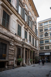 Genova, piazza Campetto - palazzo imperiale