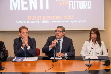 Genova, palazzo regione - presentazione edzione 2023 festival Or