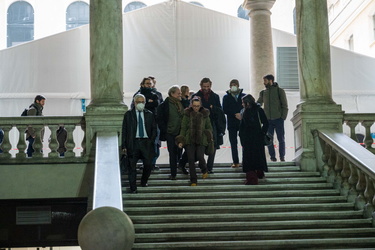 Genova, palazzo di giustizia - processo ponte morandi