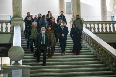 Genova, palazzo di giustizia - processo ponte morandi