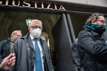 Genova, palazzo di giustizia - processo ponte morandi