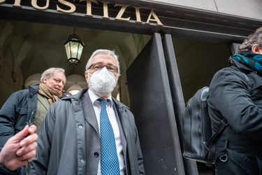 Genova, palazzo di giustizia - processo ponte morandi