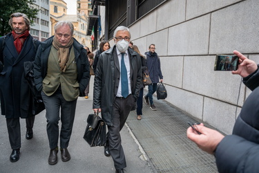 Genova, palazzo di giustizia - processo ponte morandi