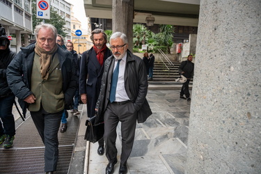 Genova, palazzo di giustizia - processo ponte morandi