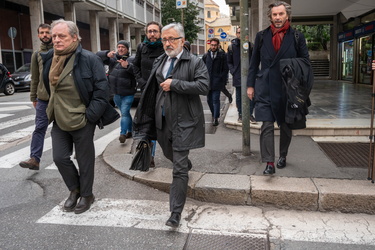 Genova, palazzo di giustizia - processo ponte morandi