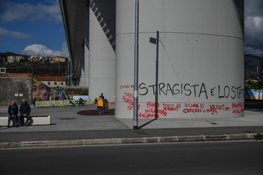 scritte anarchici ponte san Giorgio Andre 16032023-1405