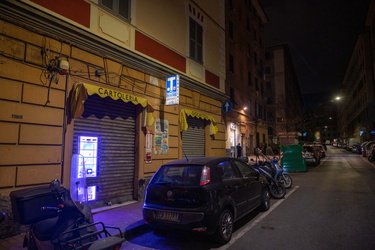Genova, via del Lagaccio 66R - tabaccheria Arcobaleno