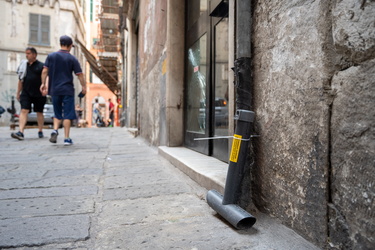 Genova, centro storico - trappole topi derattizzazione