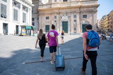 Genova, turisti settembre