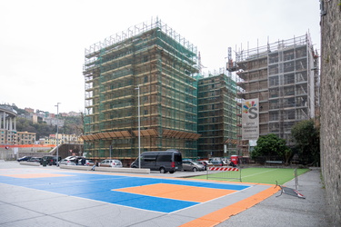 Genova, via Porro - dentro i palazzi sgomberati di via Porro, do