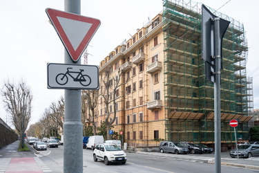 Genova, via Porro - dentro i palazzi sgomberati di via Porro, do