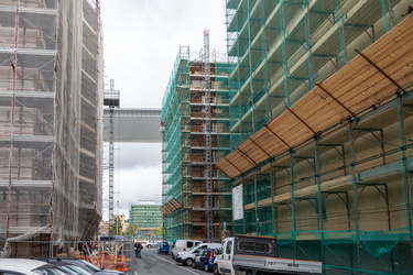 Genova, via Porro - dentro i palazzi sgomberati di via Porro, do