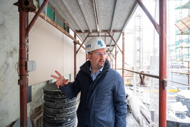 Genova, via Porro - dentro i palazzi sgomberati di via Porro, do