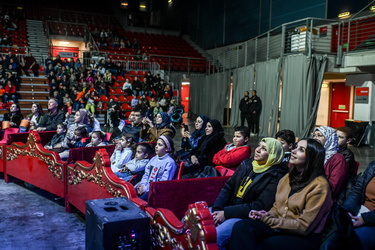 Gravity Circus solidarieta Ucraina Palestina