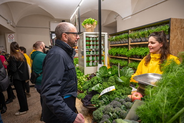 Genova, via del Campo - apertura nuovo mercatino coperto di Cold