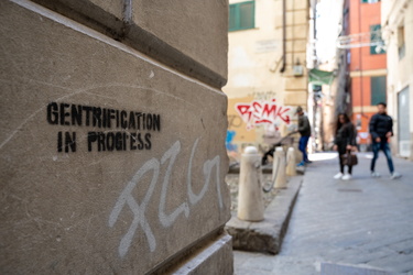 Genova, centro storico - case vacanze e gentrificazione