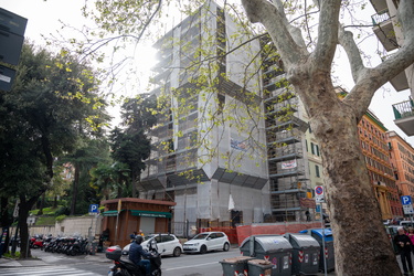 Genova, Carignano - palazzo Via Nino Bixio 5
