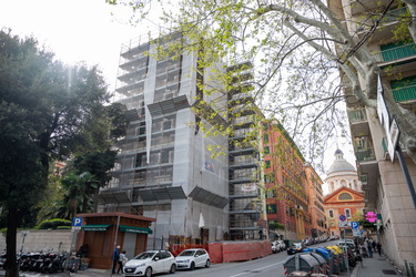 Genova, Carignano - palazzo Via Nino Bixio 5