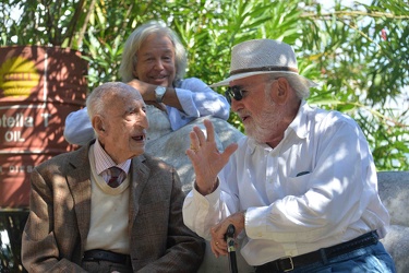 Portofino, Settembre 2014 - Gillo Dorfles inaugurata opera museo