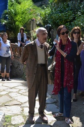 Portofino, Settembre 2014 - Gillo Dorfles inaugurata opera museo