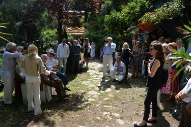 Portofino, Settembre 2014 - Gillo Dorfles inaugurata opera museo