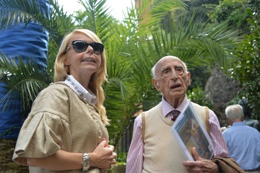 Portofino, Settembre 2014 - Gillo Dorfles inaugurata opera museo