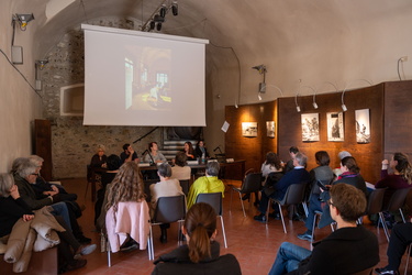 Genova, castello D'Albertisa - presentazione donazione opera di 