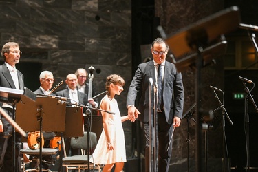 Genova, teatro carlo felice, concerto per vittime ponte morandi