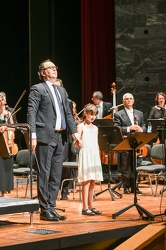 Genova, teatro carlo felice, concerto per vittime ponte morandi