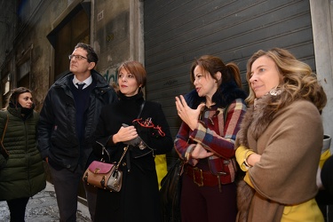 Genova - zona via Giustiniani - presentazione iniziative settima
