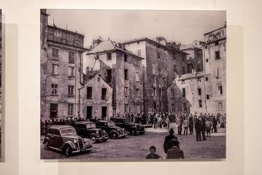 Genova, museo Galata - inaugurazione mostra fotografica di Franc