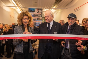 Genova, museo Galata - inaugurazione mostra fotografica di Franc