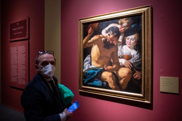 Genova, palazzo ducale - apertura mostra sul barocco