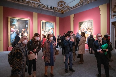 Genova, palazzo ducale - apertura mostra sul barocco