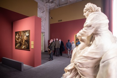 Genova, palazzo ducale - apertura mostra sul barocco