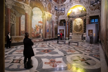 Genova, palazzo ducale - apertura mostra sul barocco