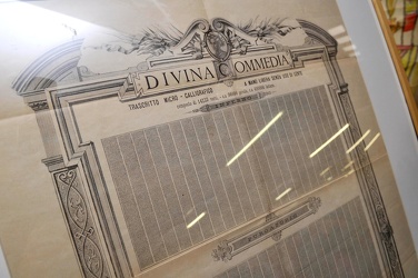 Ge Berio - mostra edizioni antiche Divina Commedia
