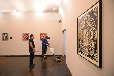 Genova - mostra Obey al palazzo ducale