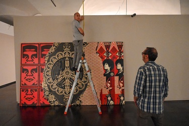 Genova - mostra Obey al palazzo ducale