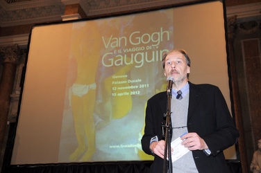 Genova - inaugurazione mostra Van Gogh