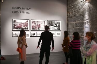 Genova, palazzo Ducale - inaugurata mostra fotografica su fotogr